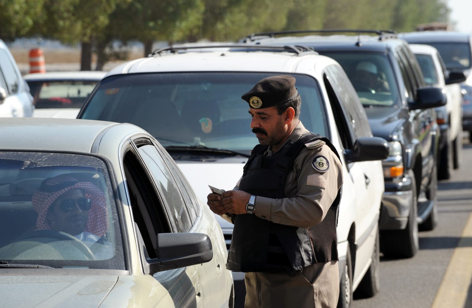 تقرير حادث المرور