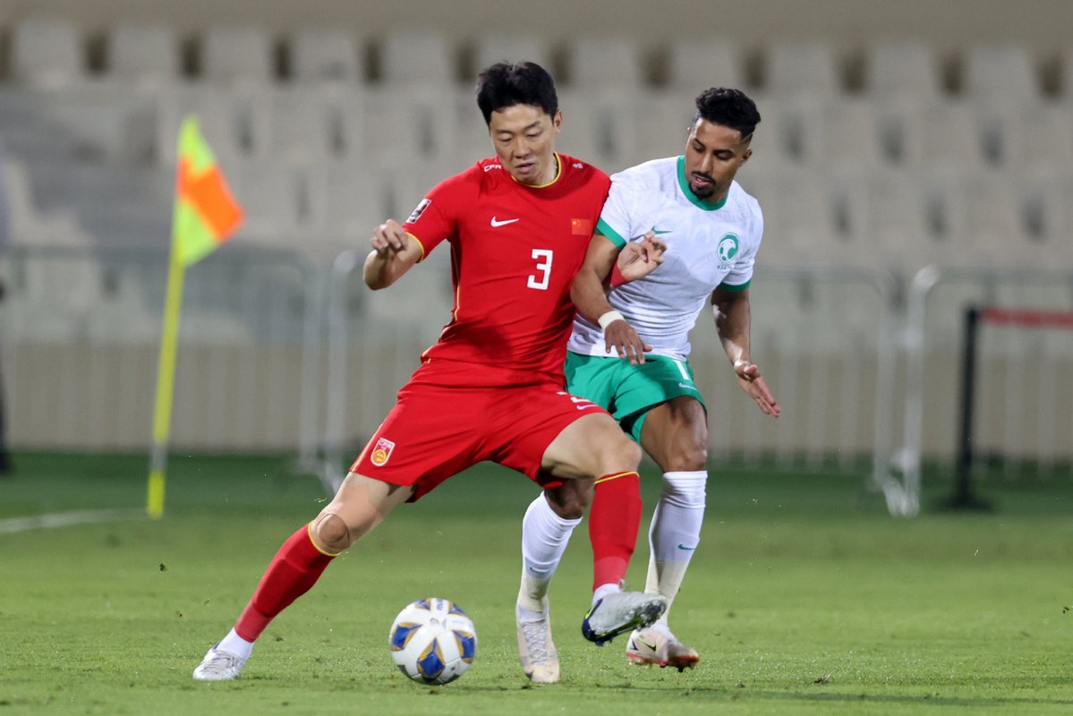 مباراة السعودية والصين في تصفيات كأس العالم