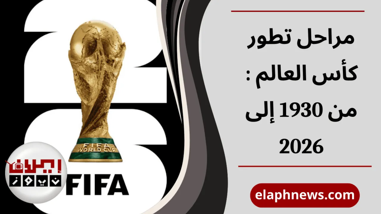 مراحل تطور كأس العالم